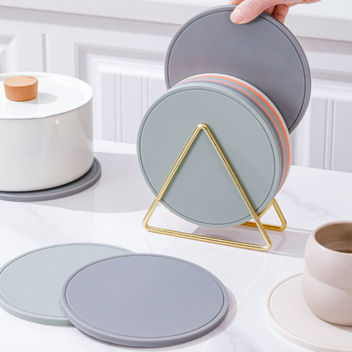 【コースター】おしゃれ 鍋敷き 選べる6色