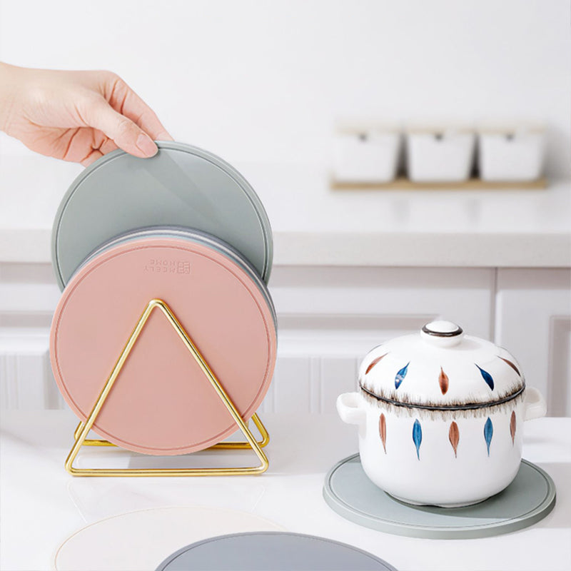 【コースター】おしゃれ 鍋敷き 選べる6色