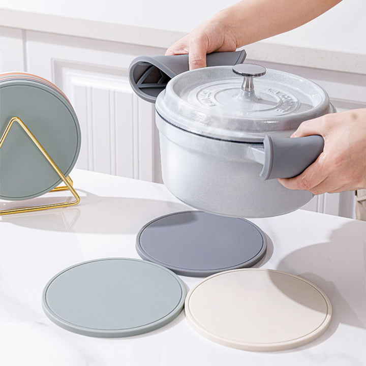 【コースター】おしゃれ 鍋敷き 選べる6色