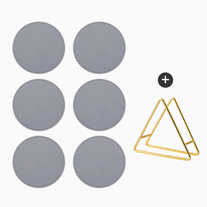 【コースター】おしゃれ 鍋敷き 選べる6色