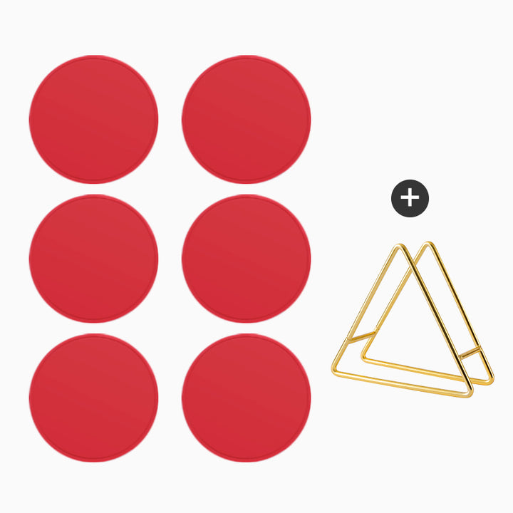 【コースター】おしゃれ 鍋敷き 選べる6色