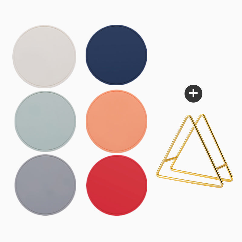 【コースター】おしゃれ 鍋敷き 選べる6色