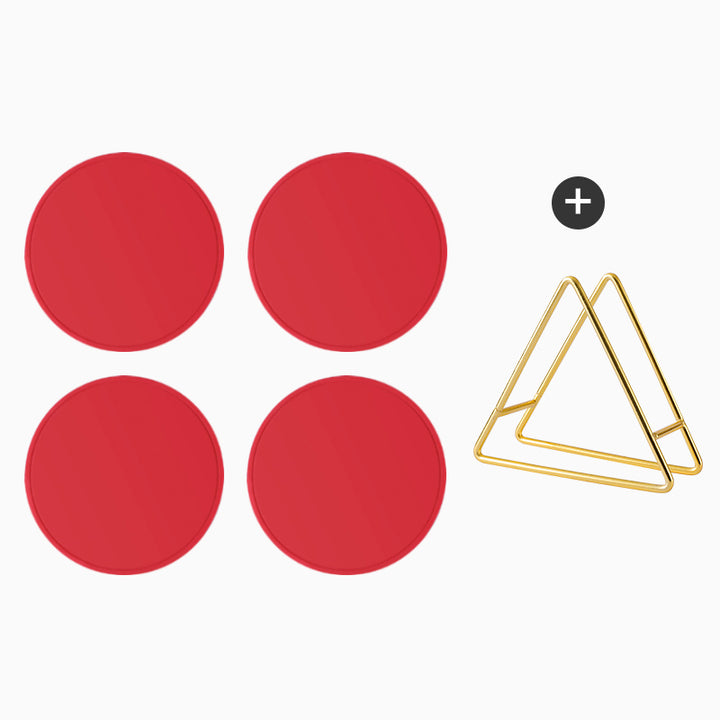 【コースター】おしゃれ 鍋敷き 選べる6色