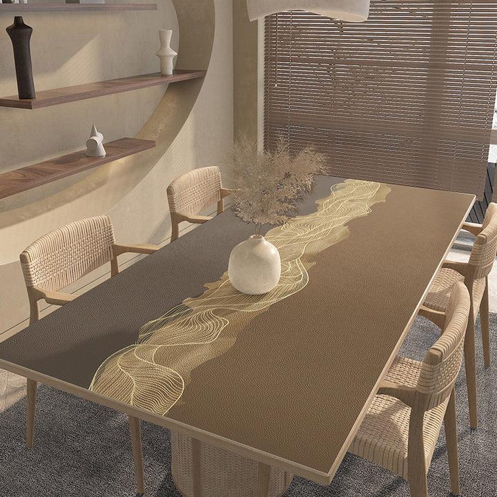 【テーブルクロス・テーブルマット】おしゃれ  鍋敷き 水洗い