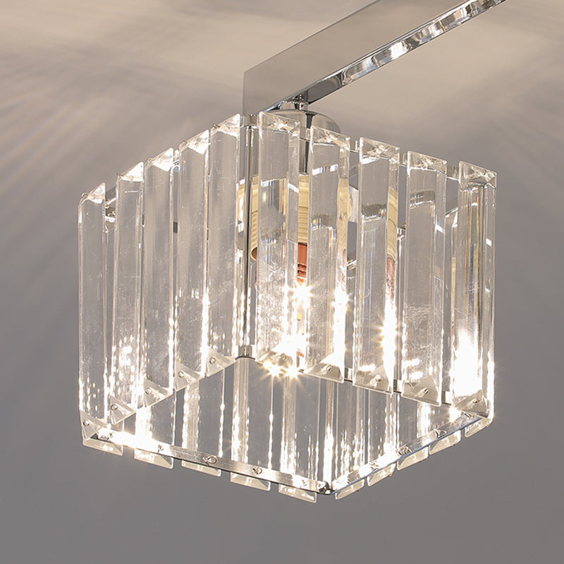 【シーリングライト】水晶ガラス型シーリングライト 調光調色