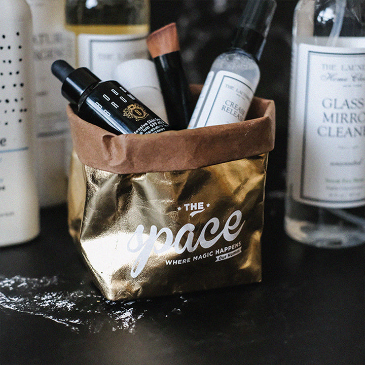 【収納袋】クラフト紙 北欧風 紙袋