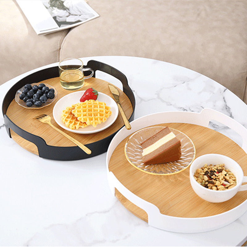 【トレー・トレイ】高級感 ラウンドトレー