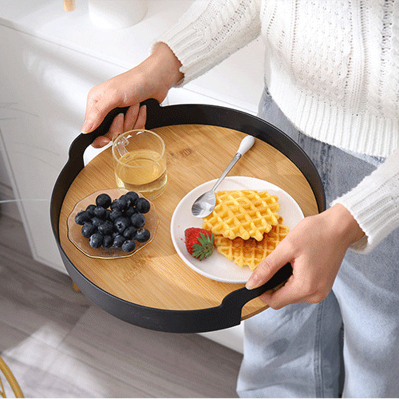 【トレー・トレイ】高級感 ラウンドトレー