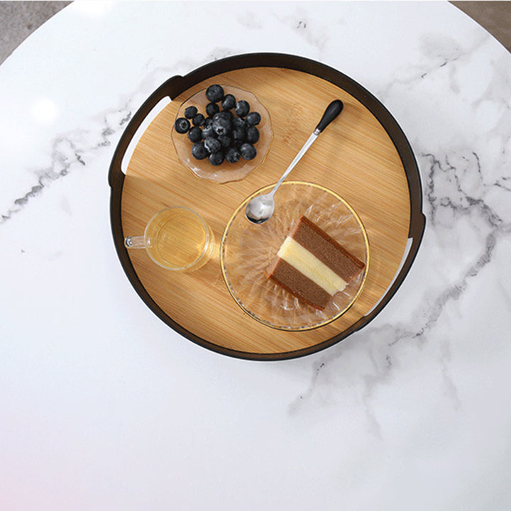 【トレー・トレイ】高級感 ラウンドトレー