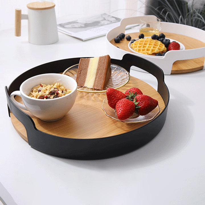 【トレー・トレイ】高級感 ラウンドトレー