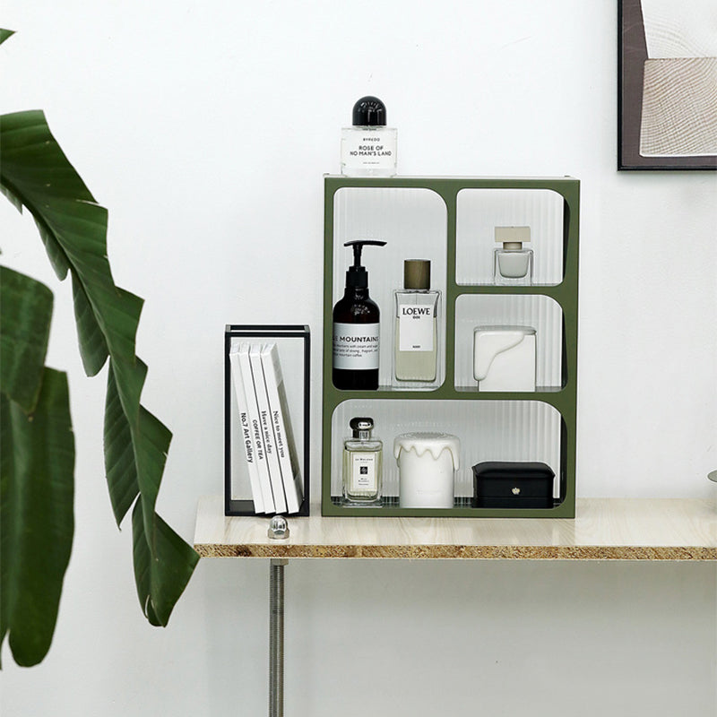 【卓上ラック・机上ラック】現代自然風 オブジェ 飾り棚 シェルフ