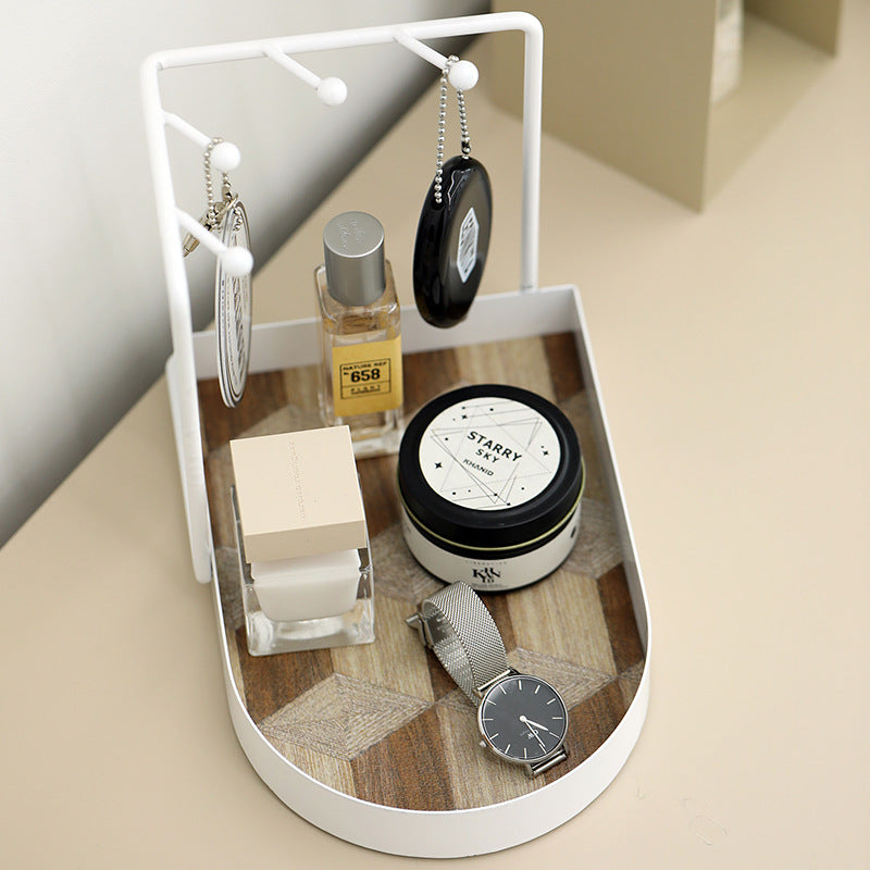 【飾り棚・シェルフ】北欧風 玄関鍵収納