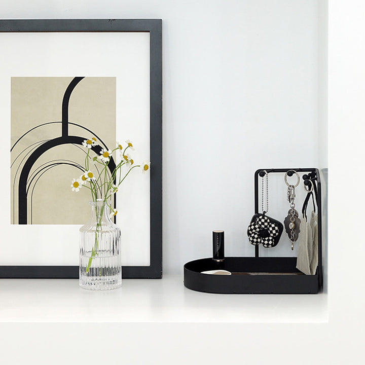 【飾り棚・シェルフ】北欧風 玄関鍵収納