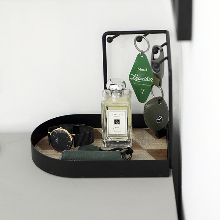 【飾り棚・シェルフ】北欧風 玄関鍵収納