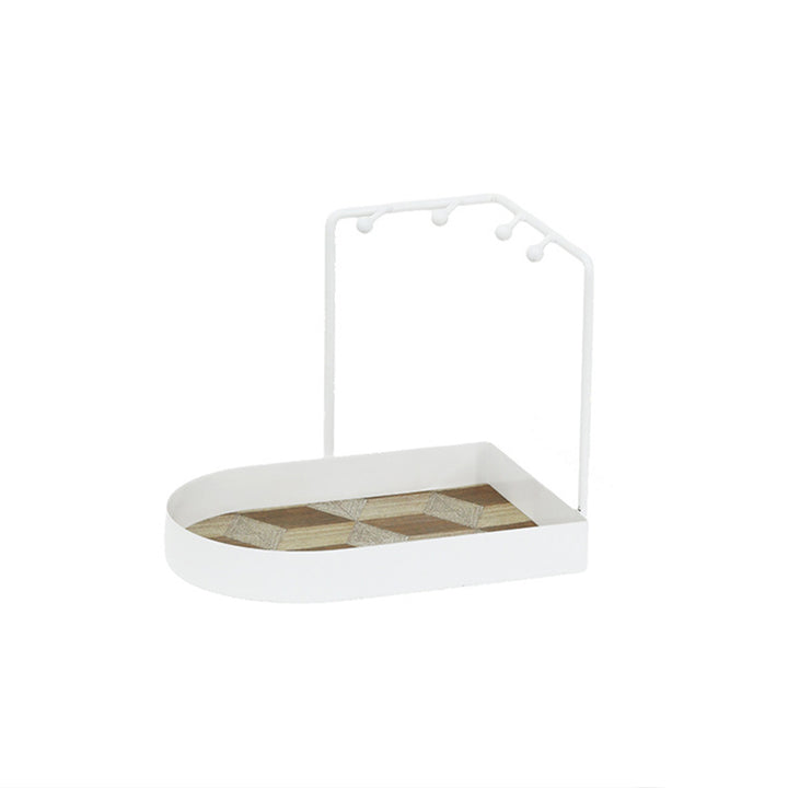 【飾り棚・シェルフ】北欧風 玄関鍵収納