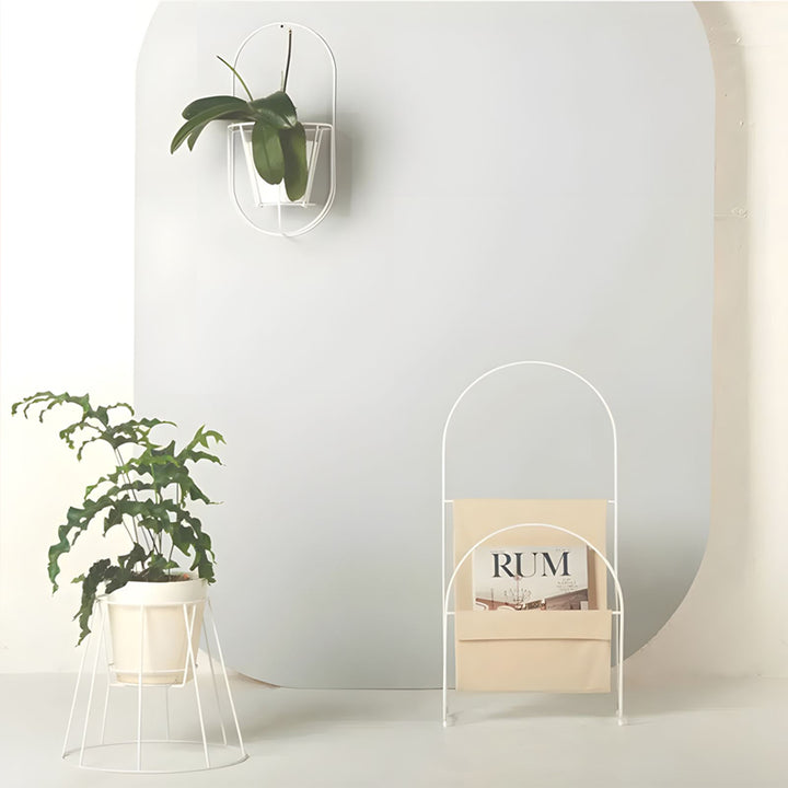 【飾り棚・シェルフ】雑誌収納 シンプル モダン風