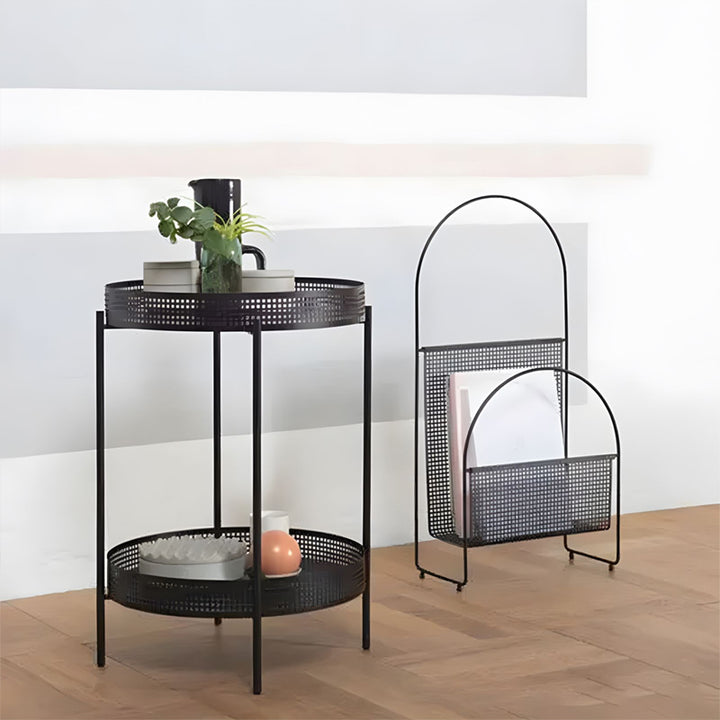 【飾り棚・シェルフ】雑誌収納 シンプル モダン風