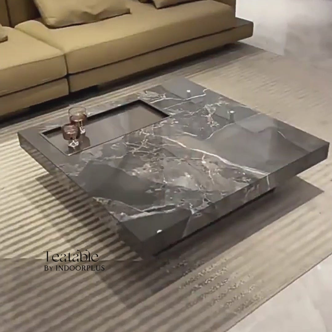 【ローテーブル】 イタリア風 フローティング式 選べる5色