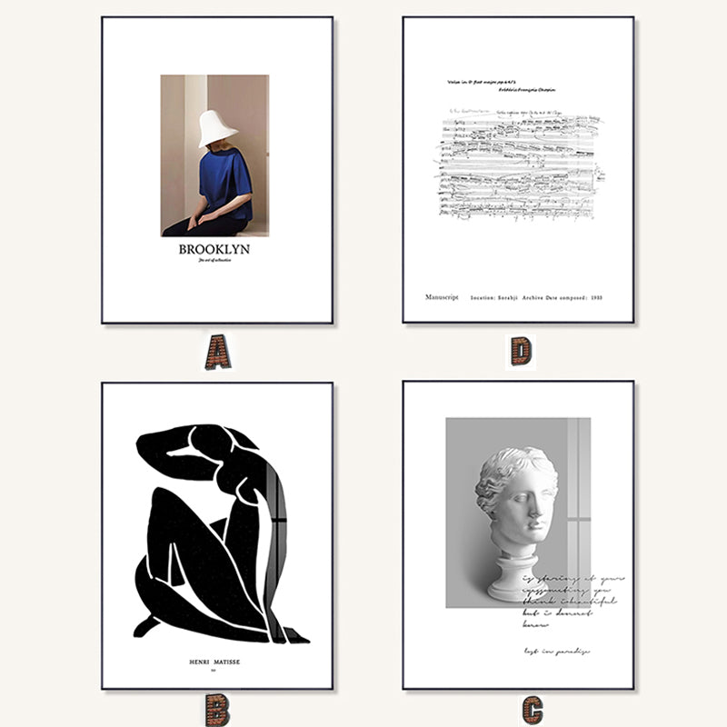 【掛絵】スタイリッシュモダン 選べる4パターン