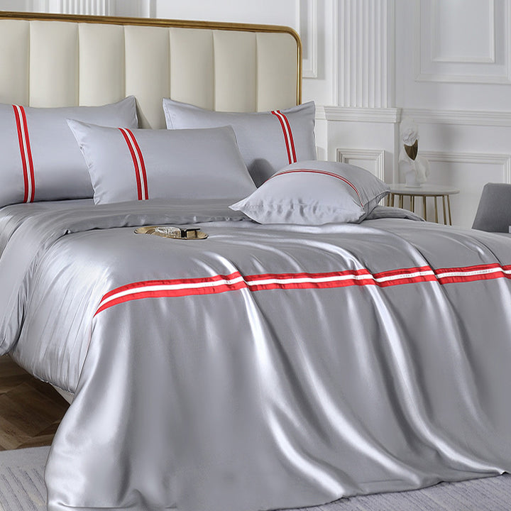 【19匁 】シルク寝具 上質シルク 100%高級 かっこいい イギリス风 プレーン 寝具セット シーツセット 単品からセットまで