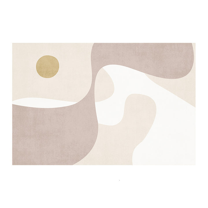 【カーペット・ラグ】北欧風 幾何学柄 芸術感 選べる5種