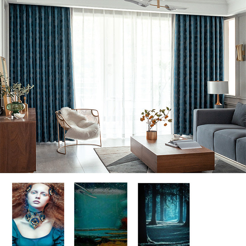 【ドレープカーテン】シンプルデザイン おしゃれ 選べる4色