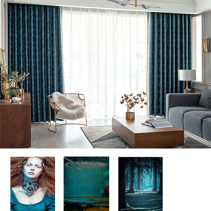 【ドレープカーテン】シンプルデザイン おしゃれ 選べる4色