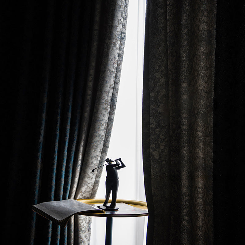 【ドレープカーテン】チャイニーズスタイル 選べる4色