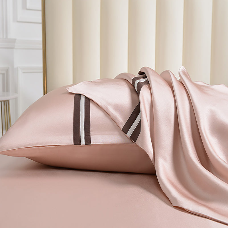 【19匁 】シルク寝具 上質シルク 100%高級 かっこいい イギリス风 プレーン 寝具セット シーツセット 単品からセットまで