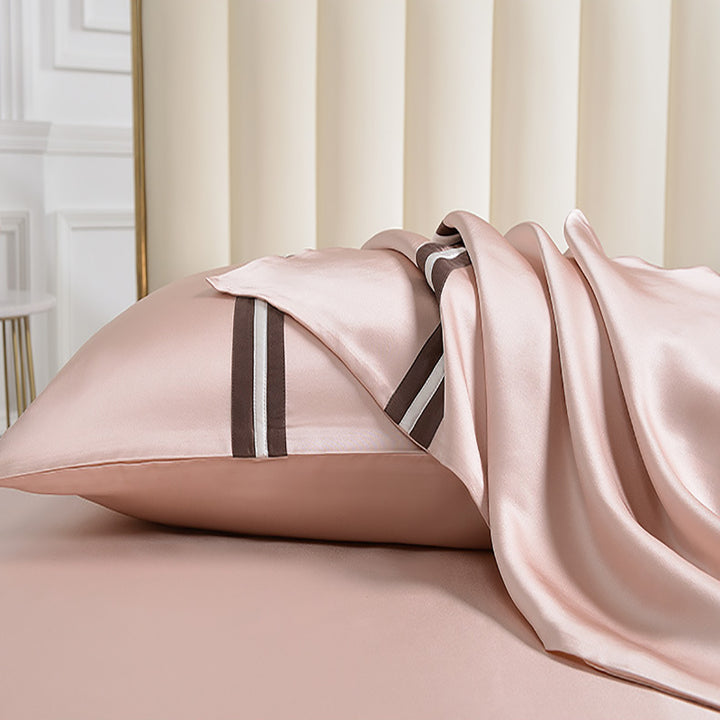 【19匁 】シルク寝具 上質シルク 100%高級 かっこいい イギリス风 プレーン 寝具セット シーツセット 単品からセットまで