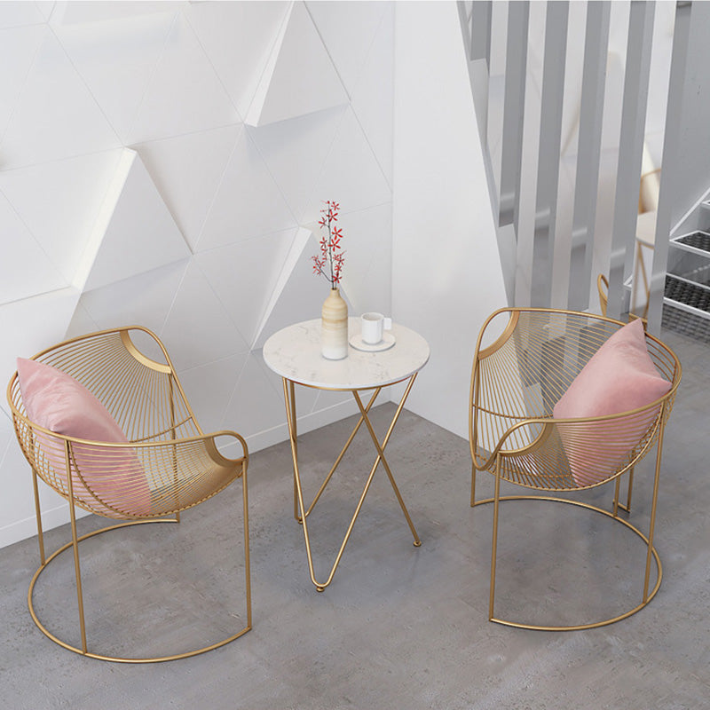 【チェア】椅子2点+ピンククッション2点 +ホワイトテーブル 100日間返品交換保証制度