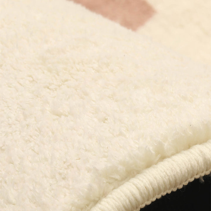 【カーペット・ラグ】モダンデザイン ピンク 選べる4種