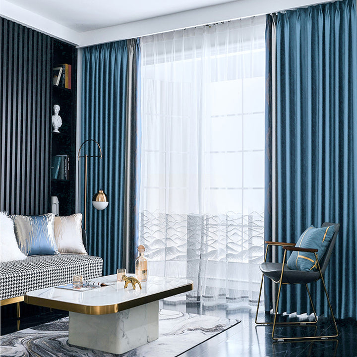 【ドレープカーテン】高級な雰囲気 選べる7色