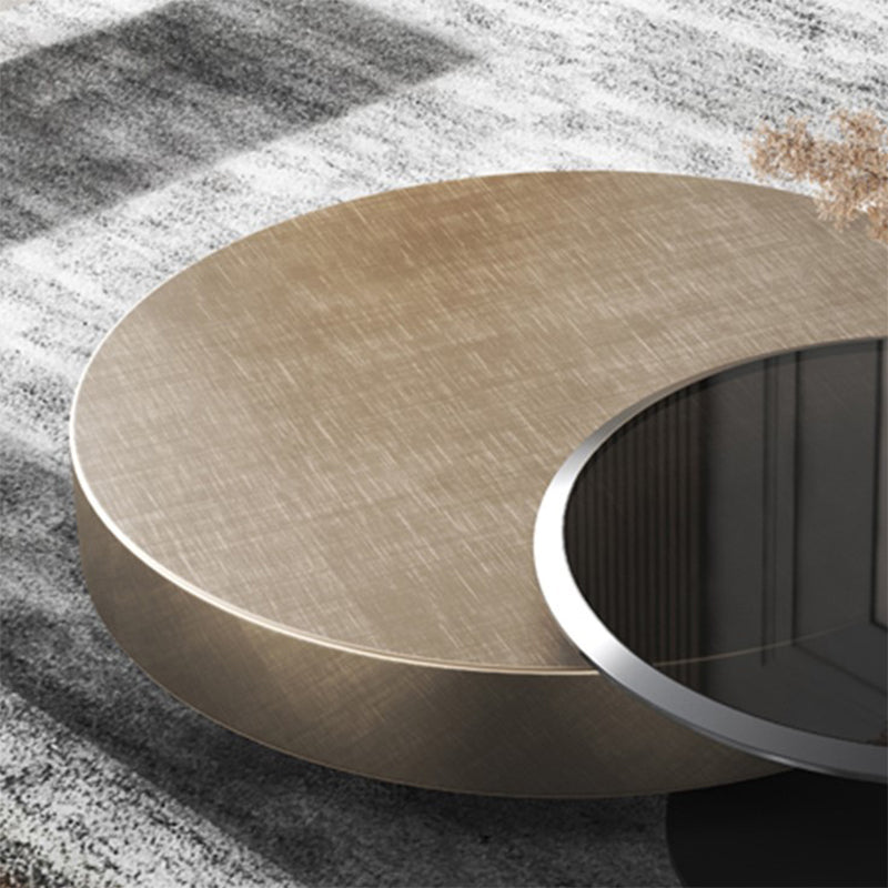 【ローテーブル】イタリア黒金風 低いテーブルの細部画像 100日間返品交換保証制度