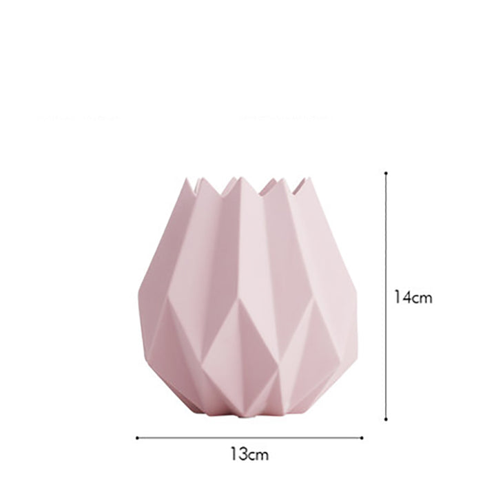 【花瓶】北欧スタイル モランディ色 陶磁器