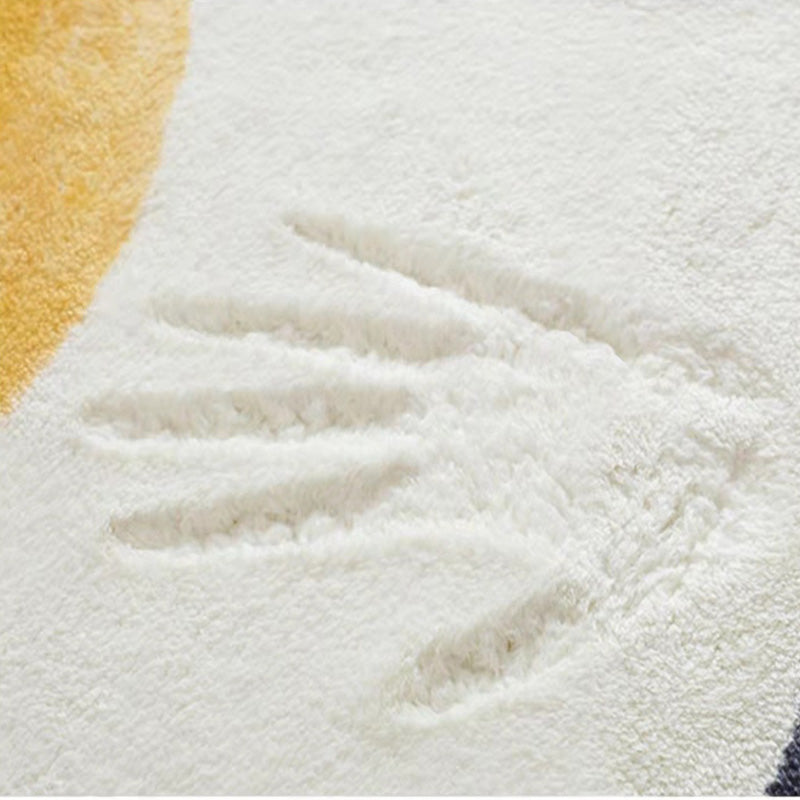 【カーペット・ラグ】カシミア質感生地水彩画風 選べる6種