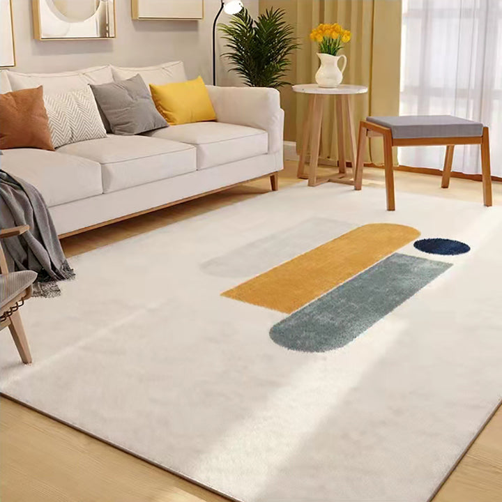 【カーペット・ラグ】芸術感 長毛 絨毯 おしゃれ 選べる5種