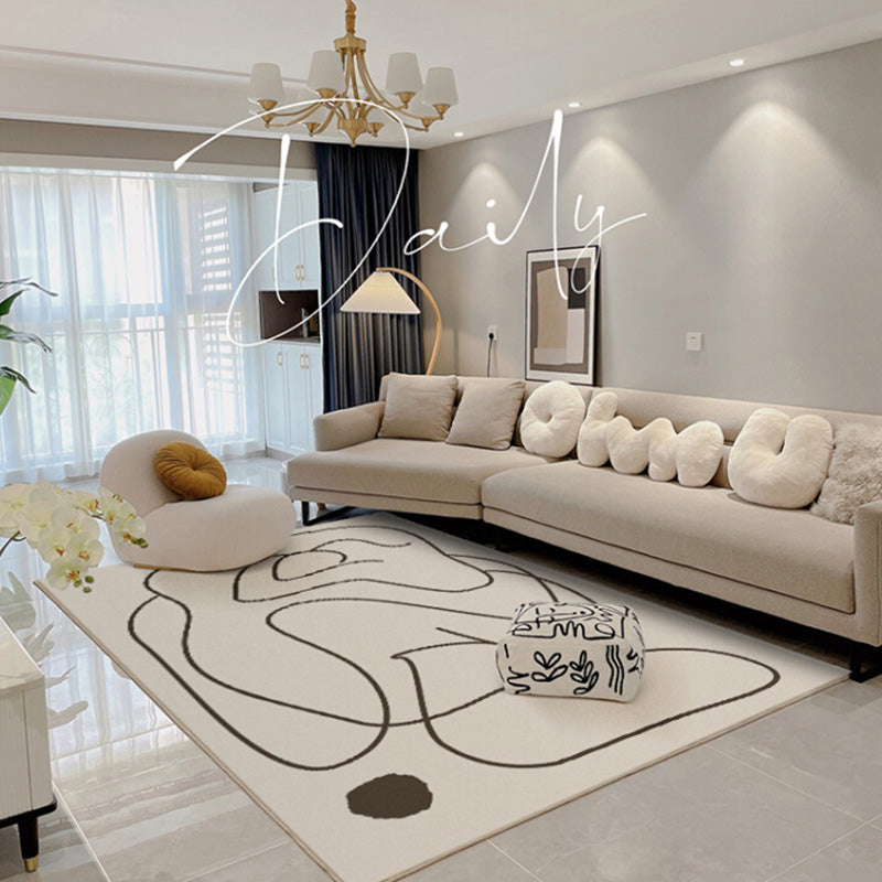 【カーペット・ラグ】上品 線模様 芸術感 選べる3種