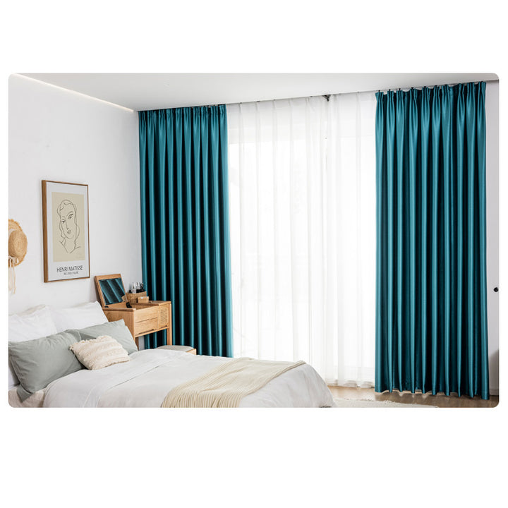 【ドレープカーテン】光沢感 おしゃれ 選べる16色