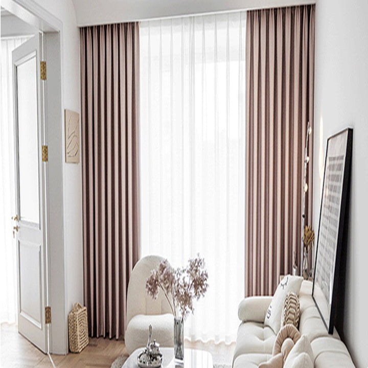 【ドレープカーテン】光沢感 おしゃれ 選べる16色