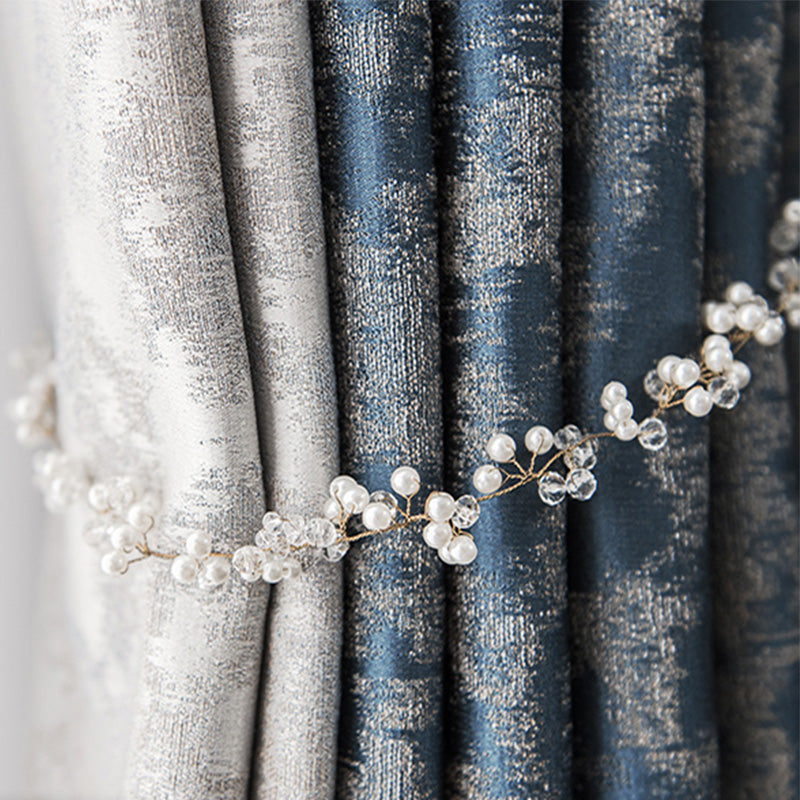 【ドレープカーテン】チャイニーズスタイル 選べる4色