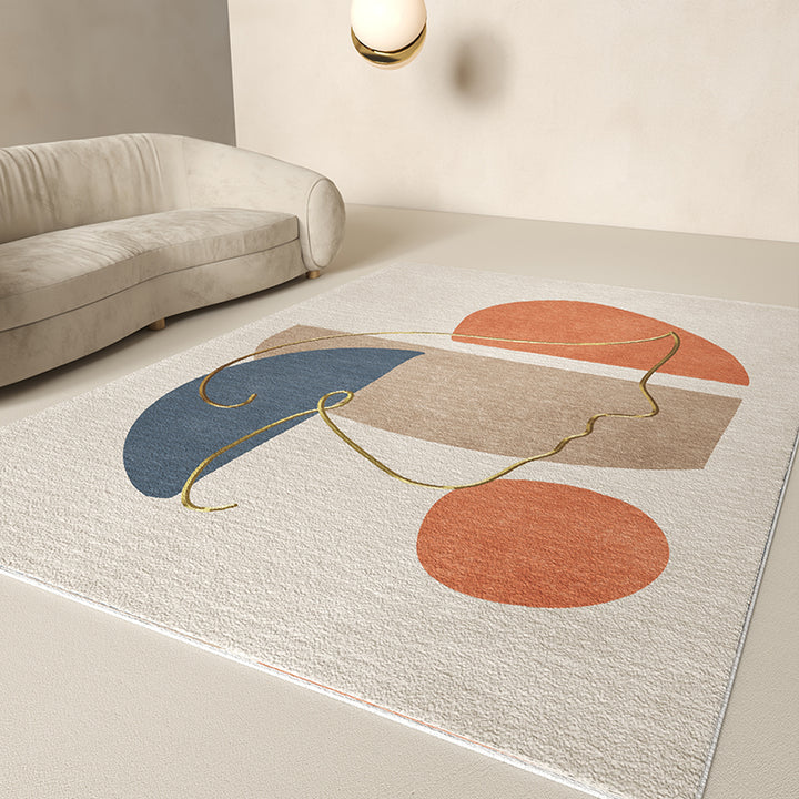 【カーペット・ラグ】モダンデザイン  選べる5種 カシミア質感