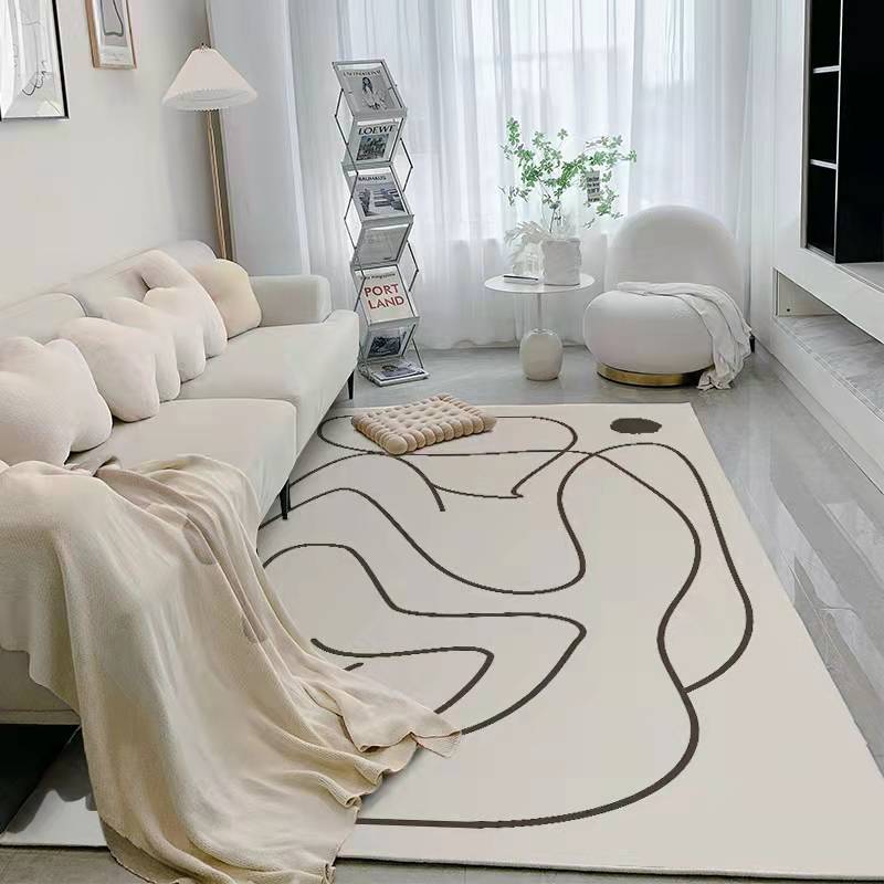 【カーペット・ラグ】上品 線模様 芸術感 選べる3種