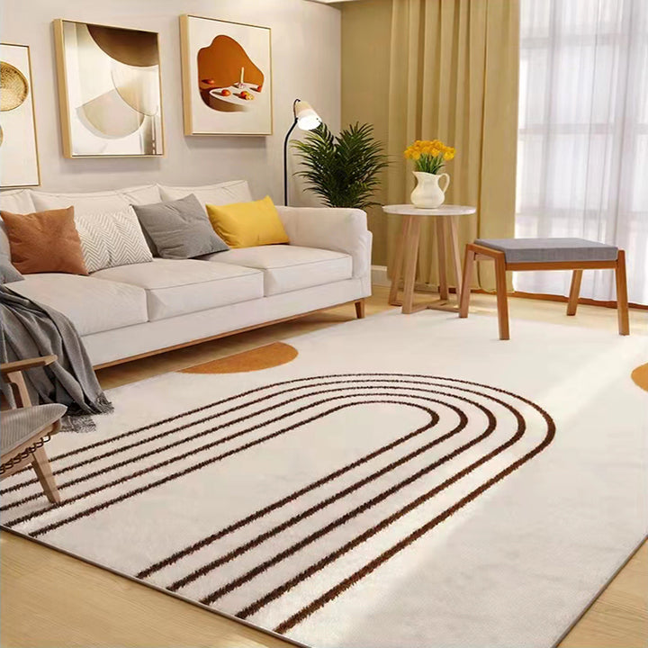 【カーペット・ラグ】芸術感 長毛 絨毯 おしゃれ 選べる5種