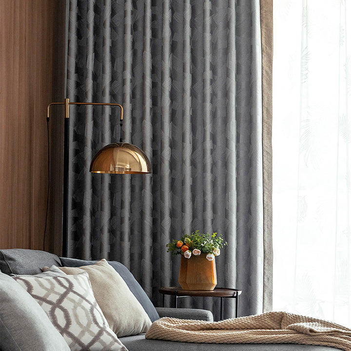 【ドレープカーテン】シンプルデザイン おしゃれ 選べる4色