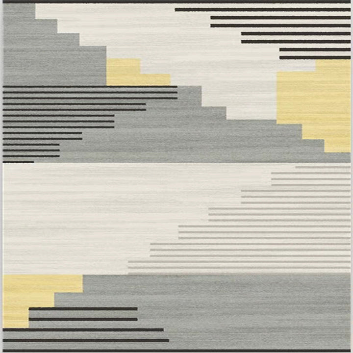 【カーペット・ラグ】シンプル 幾何模様 選べる2種