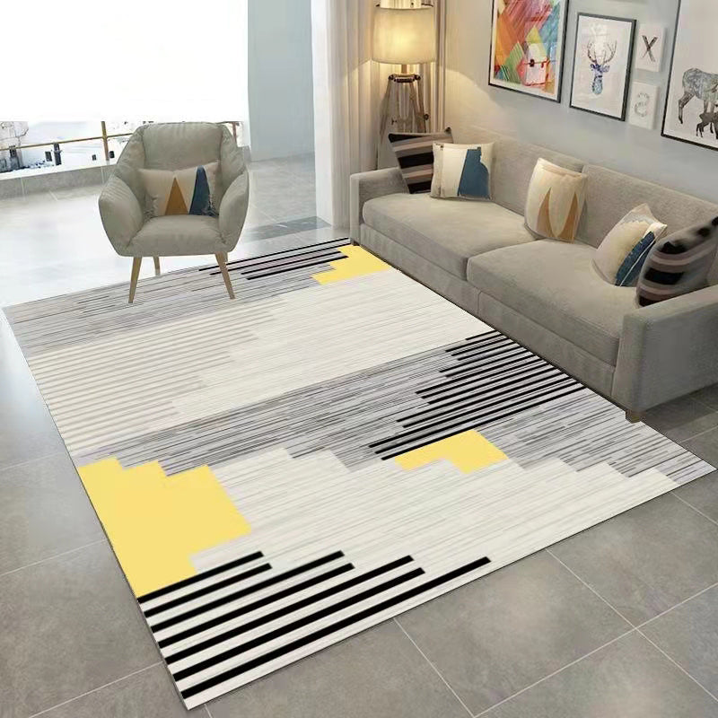 【カーペット・ラグ】シンプル 幾何模様 選べる2種