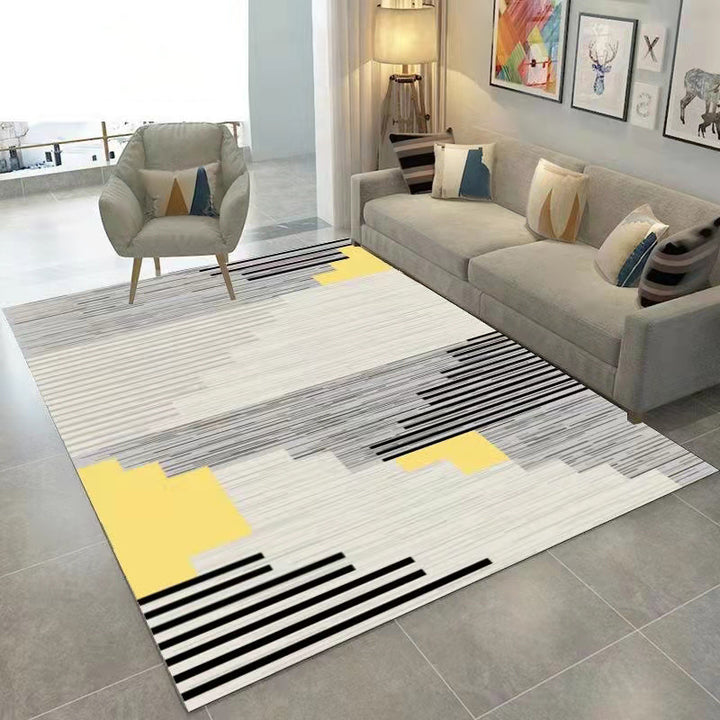 【カーペット・ラグ】シンプル 幾何模様 選べる2種