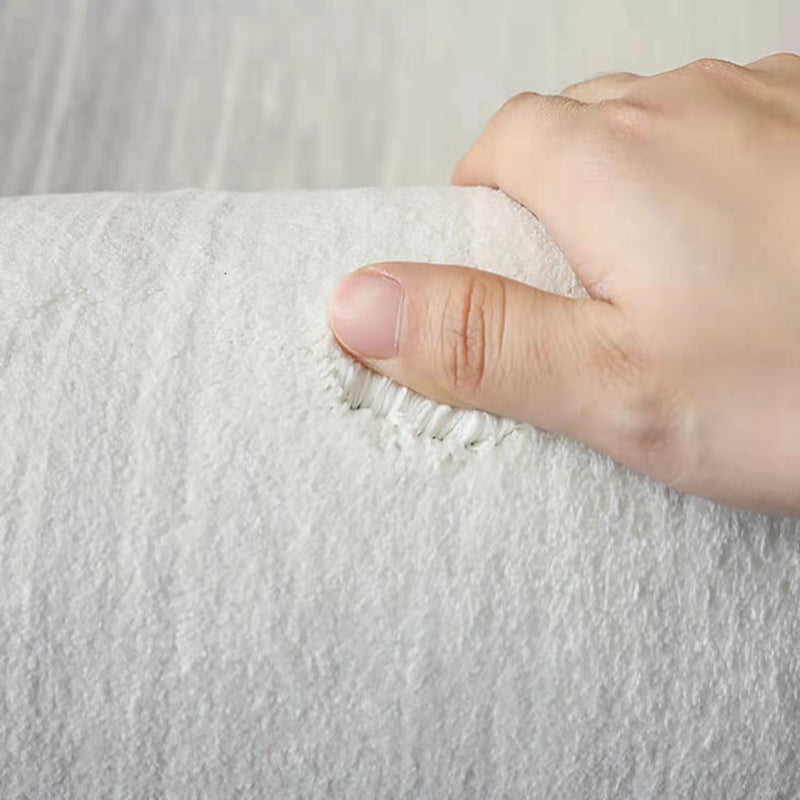 【カーペット】カシミア質感生地四角パターン 選べる2色 カシミア質感生地(ポリエステル製)細部画像 100日間返品交換保証制度