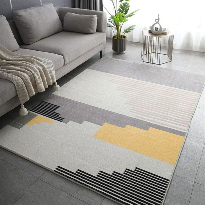 【カーペット・ラグ】シンプル 幾何模様 選べる2種